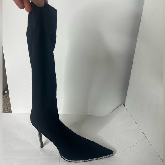 Rene Caovilla crystal embelished sock boots - Picture 12 of 16